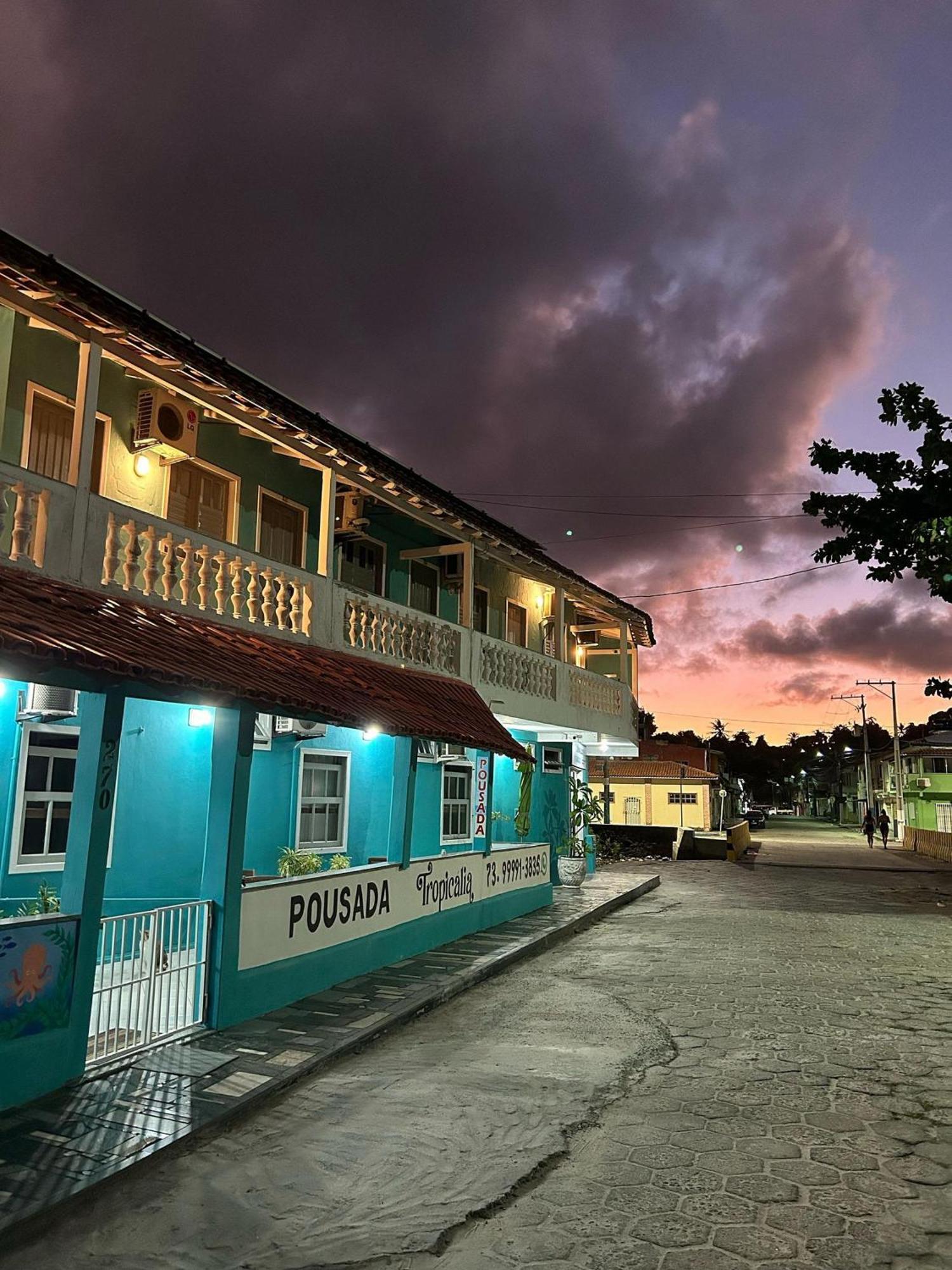 Pousada Tropicalia Tranquilidade A Beira Mar Santa Cruz Cabrália Exteriér fotografie