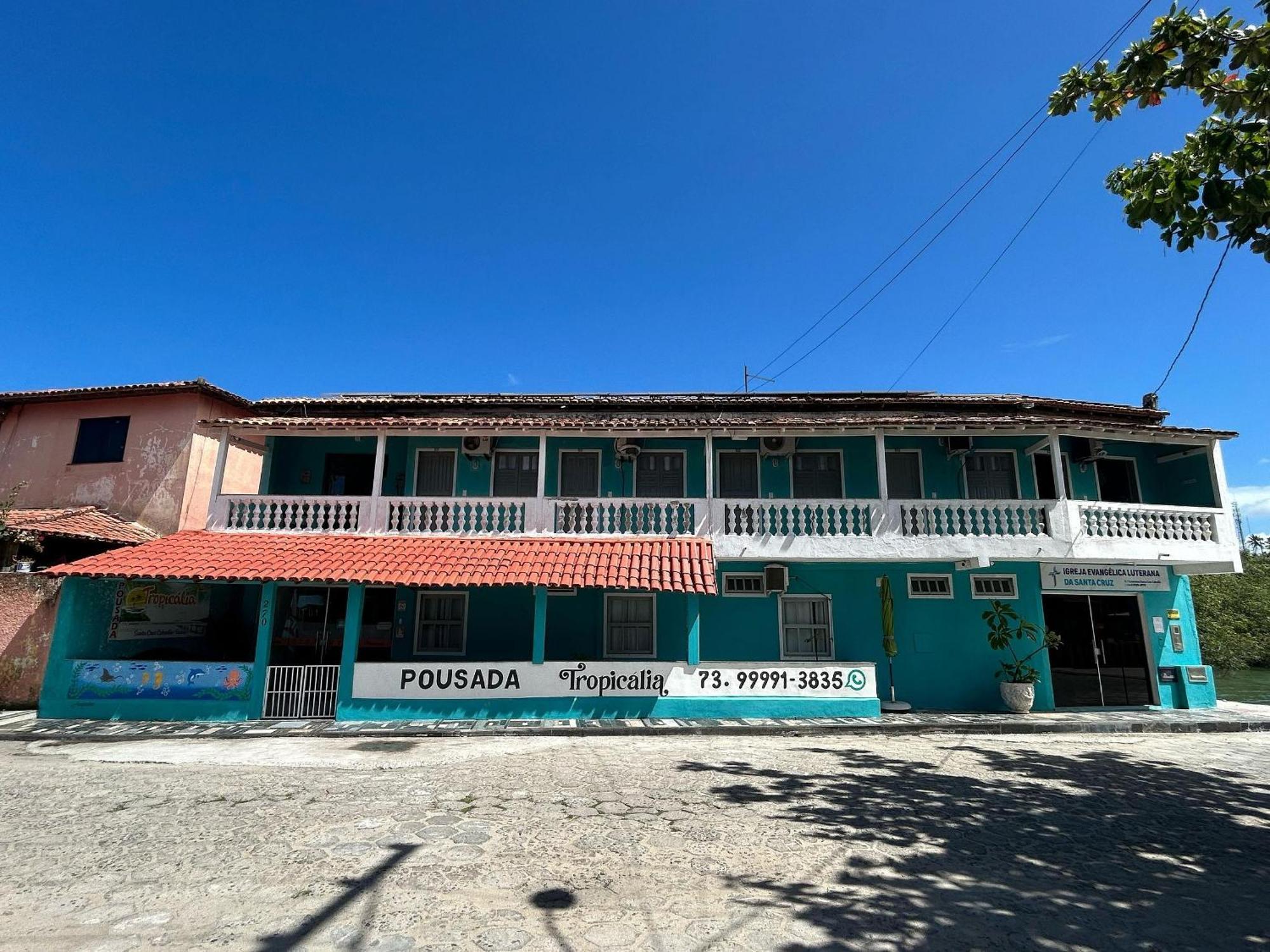 Pousada Tropicalia Tranquilidade A Beira Mar Santa Cruz Cabrália Exteriér fotografie